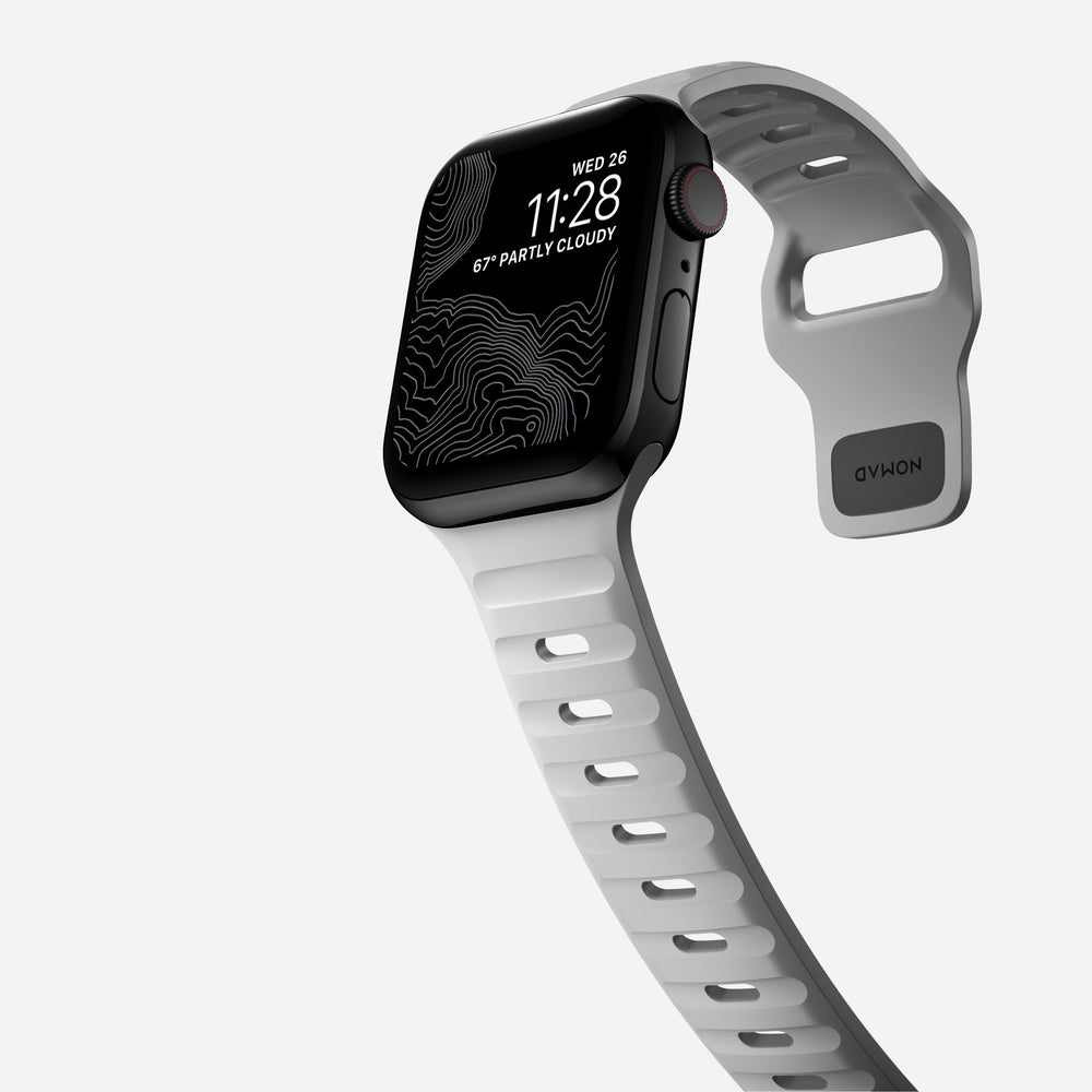 Sport Band - 46mm/49mm | Lunar Gray | NOMAD® - Image 10