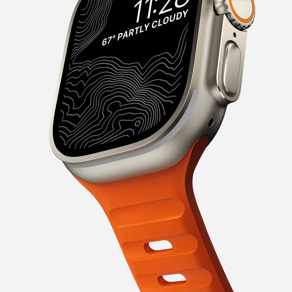 Sport Band - 46mm/49mm | Ultra Orange| NOMAD® - Image 7