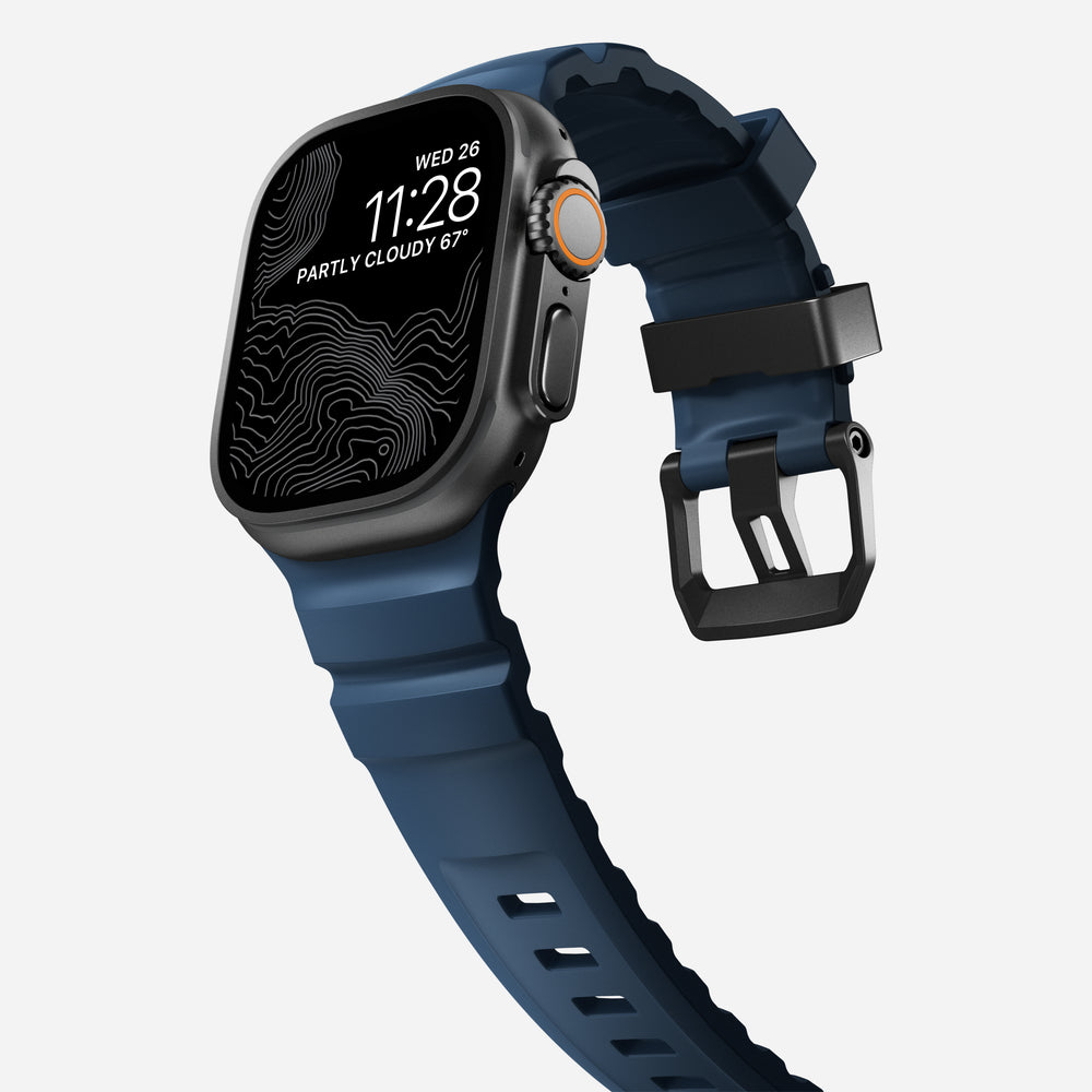 Rocky Point Band - 46mm/49mm | Atlantic | Black Hardware | NOMAD® - Image 10