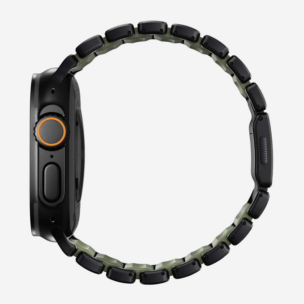Stratos Band - 49mm | Black Titanium | Forest FKM - Image 3
