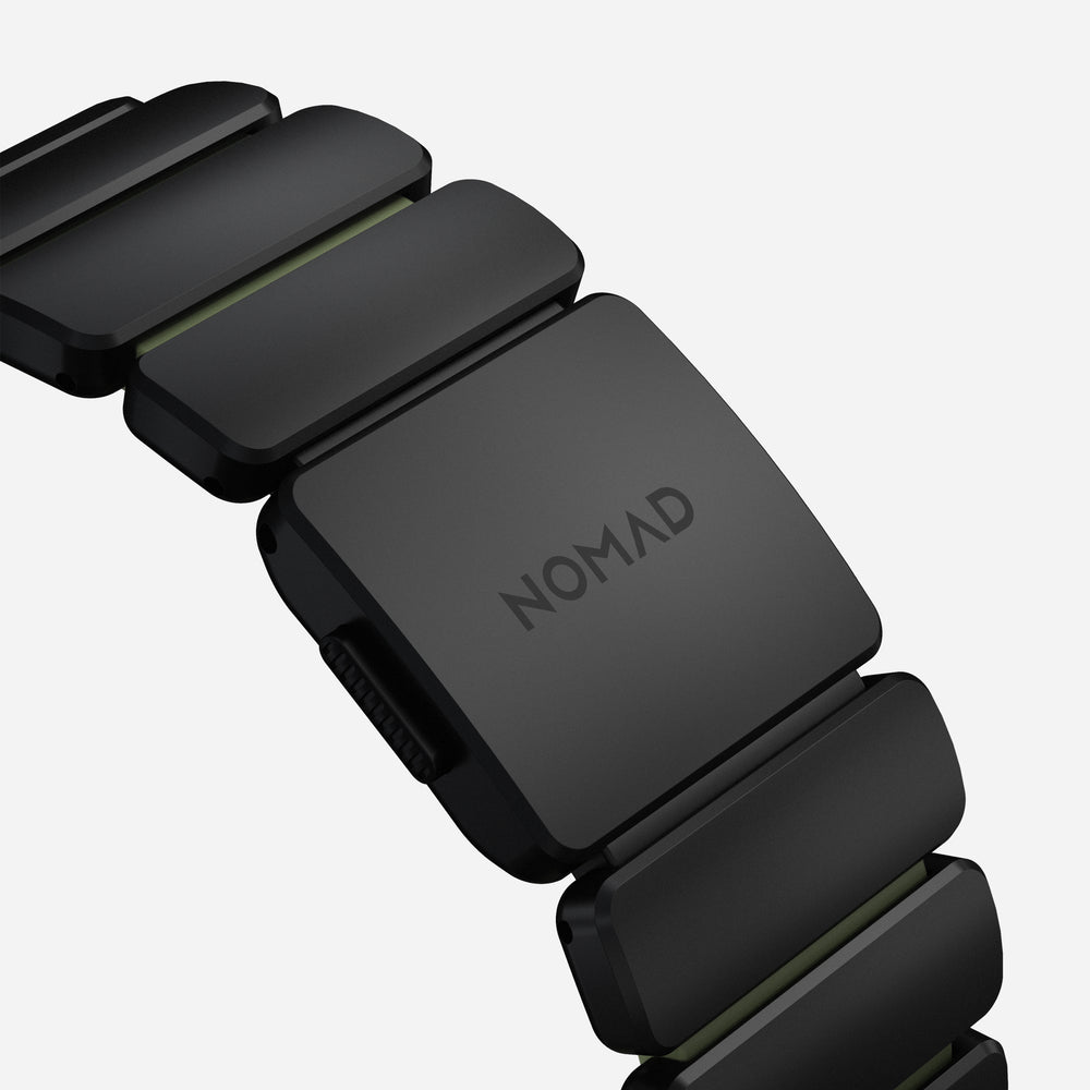 Stratos Band - 49mm | Black Titanium | Forest FKM - Image 8