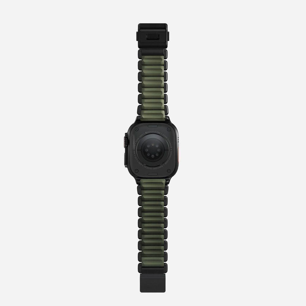 Stratos Band - 49mm | Black Titanium | Forest FKM - Image 11