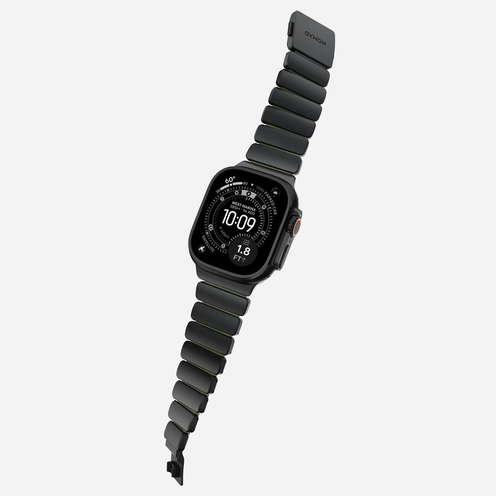 Stratos Band - 49mm | Black Titanium | Forest FKM - Image 2