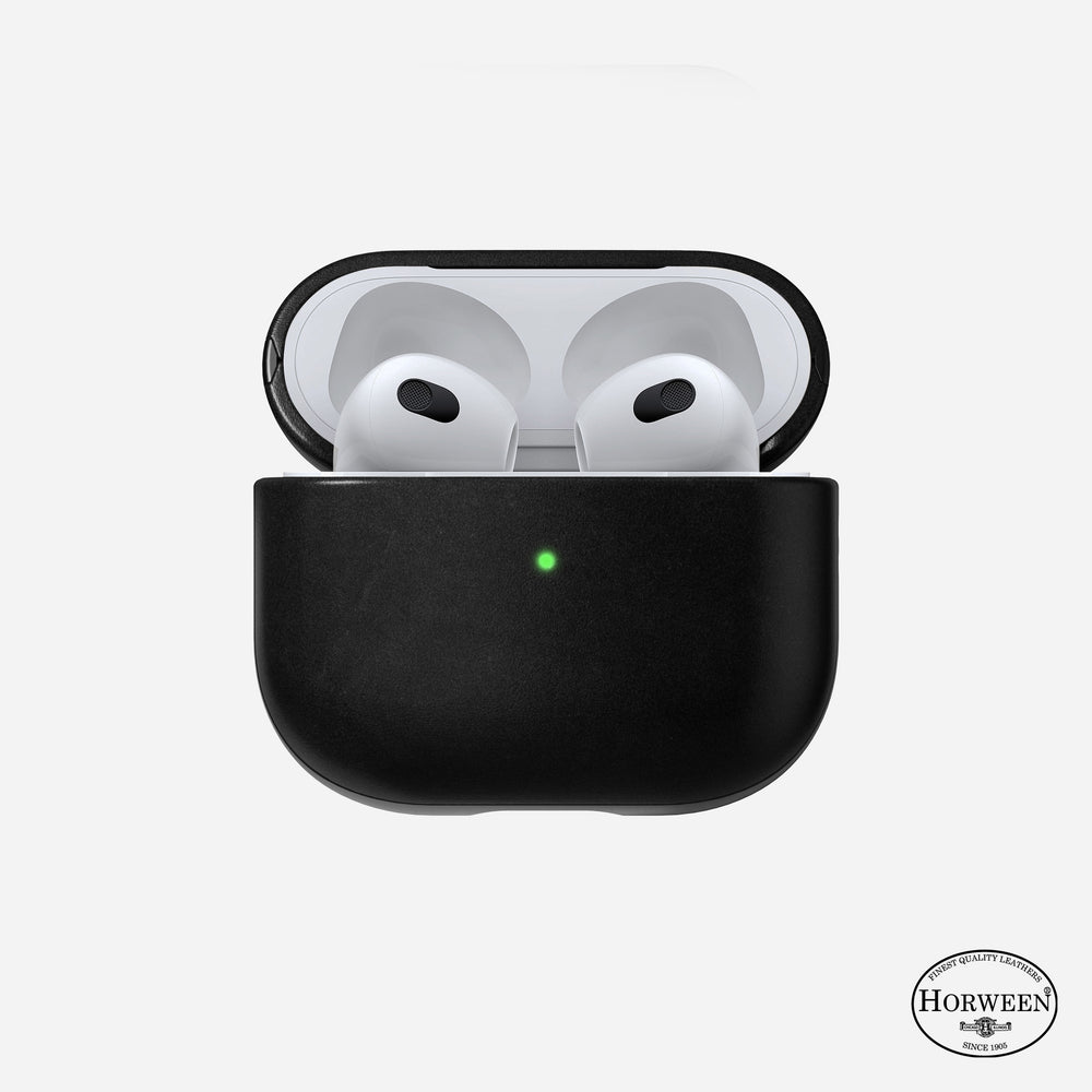 Modern Leather Case - AirPods 3rd Generation | Black | Horween | NOMAD®