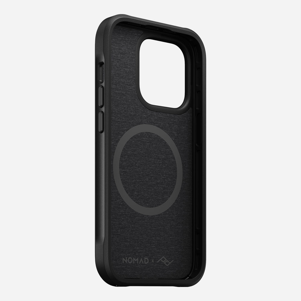 NOMAD® Rugged Case for iPhone 14 Pro - Peak Design Collab | Black - Image 5
