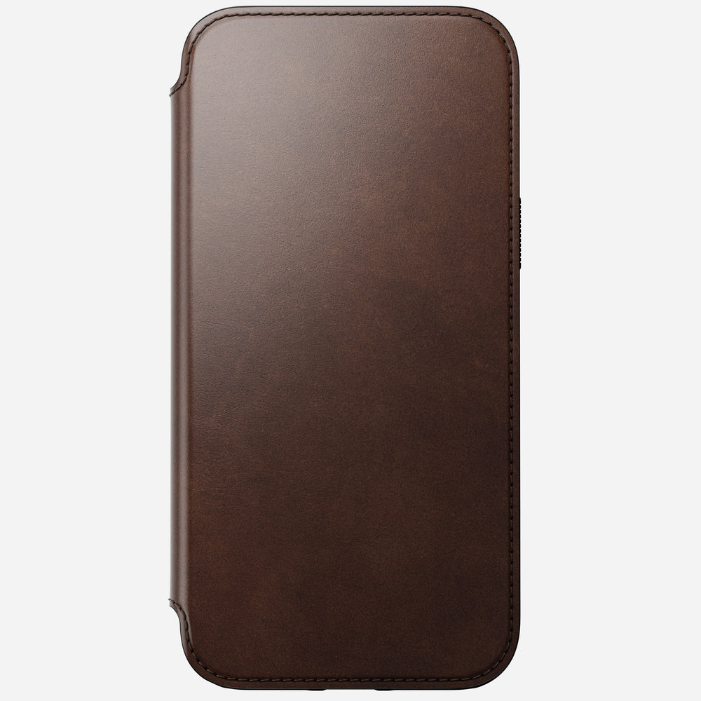 Modern Leather Folio - iPhone 13 Pro Max | Rustic Brown | Horween® | NOMAD® - Image 4