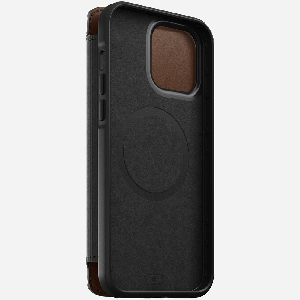 Modern Leather Folio - iPhone 13 Pro Max | Rustic Brown | Horween® | NOMAD® - Image 7