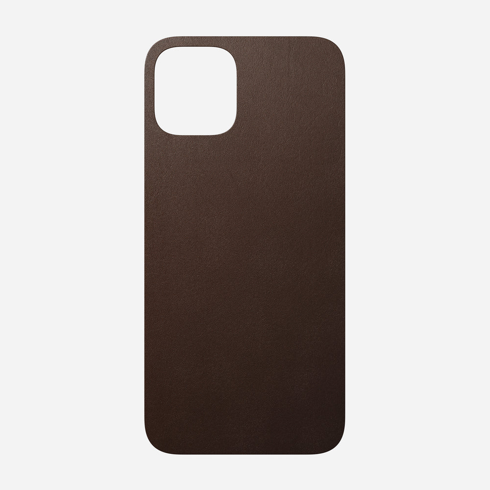 Leather iPhone Skin - iPhone 12 Pro - Rustic Brown | Horween® | NOMAD® - Image 5