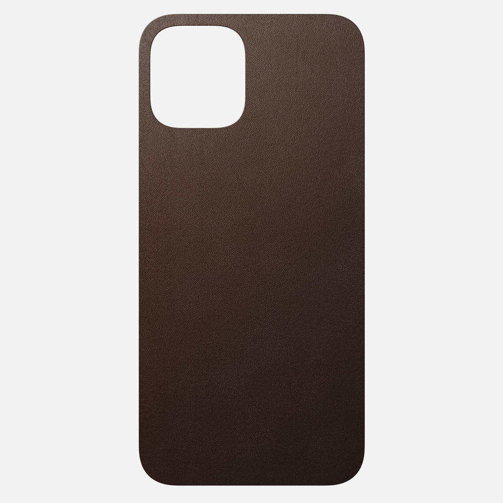 Leather iPhone Skin - iPhone 12 Pro Max - Rustic Brown | Horween® | NOMAD® - Image 5