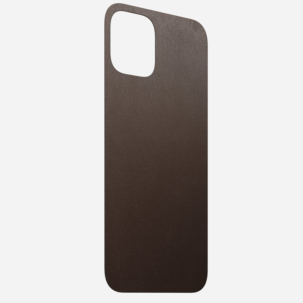 Leather iPhone Skin - iPhone 12 Pro Max - Rustic Brown | Horween® | NOMAD® - Image 4