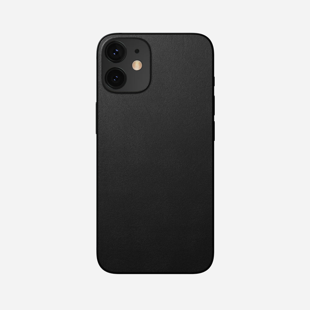 Leather iPhone Skin - iPhone 12 Mini | Black | Horween® | NOMAD® - Image 2