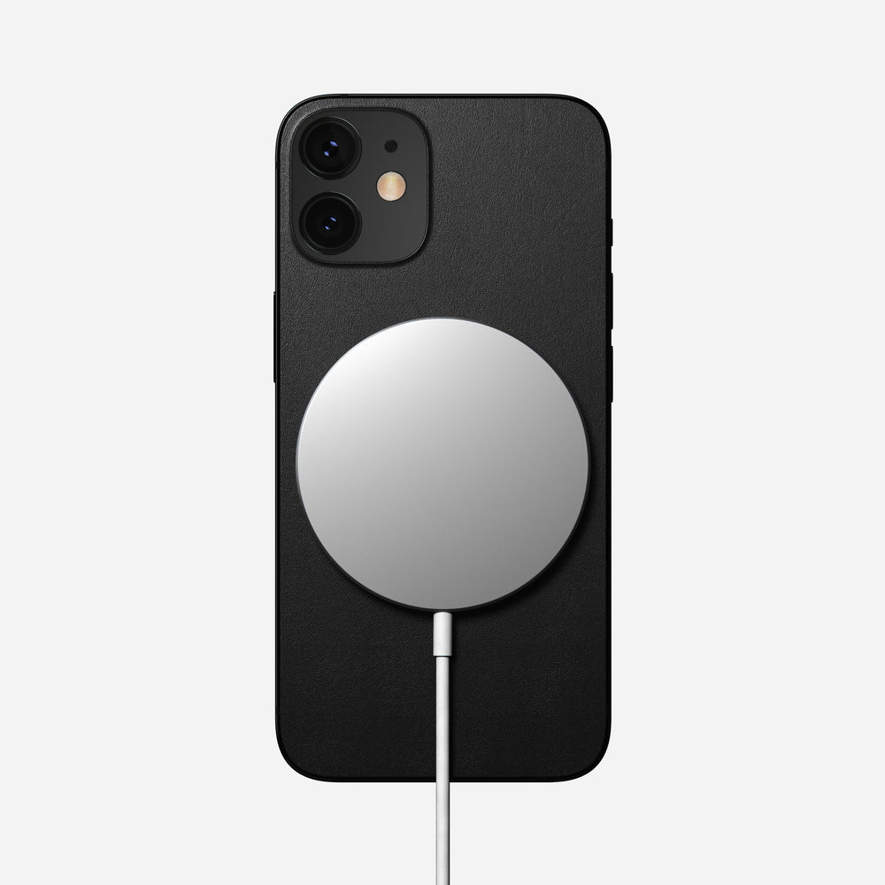 Leather iPhone Skin - iPhone 12 Mini | Black | Horween® | NOMAD® - Image 3
