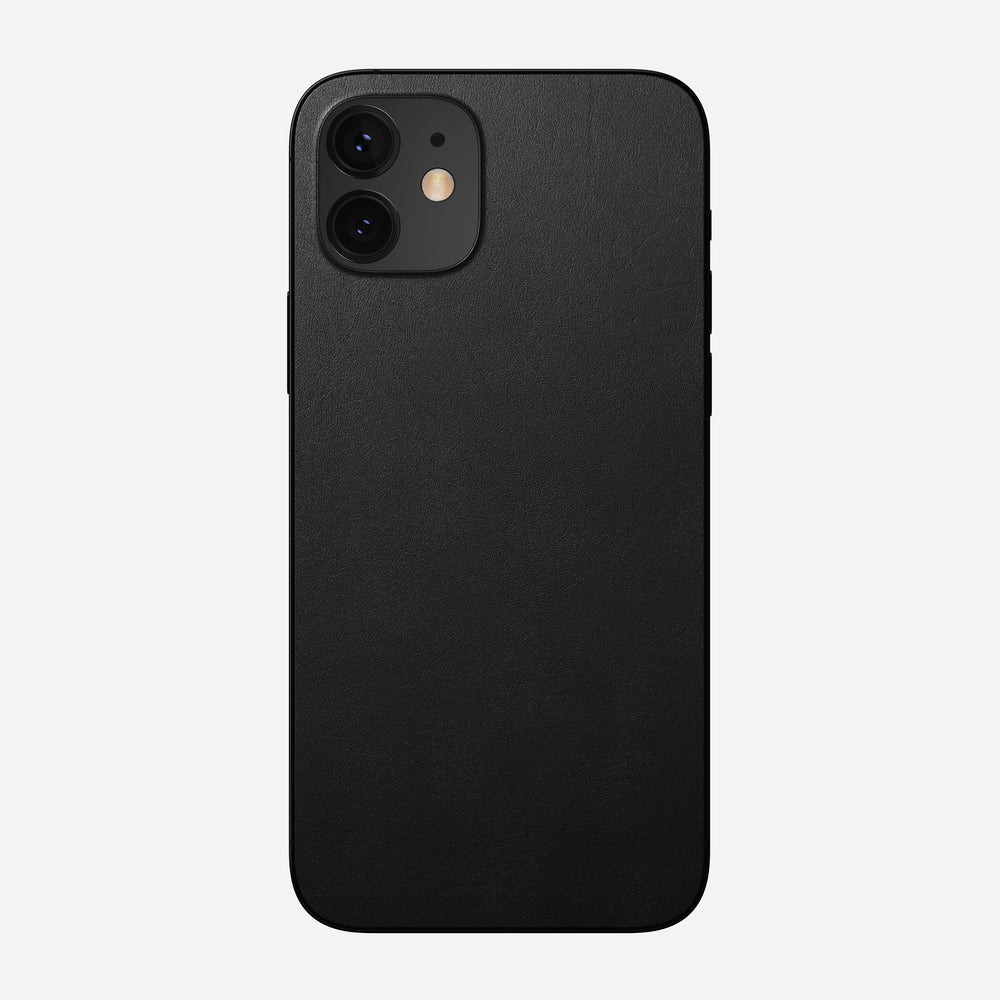 Leather iPhone Skin - iPhone 12 - Black | Horween® | NOMAD® - Image 2