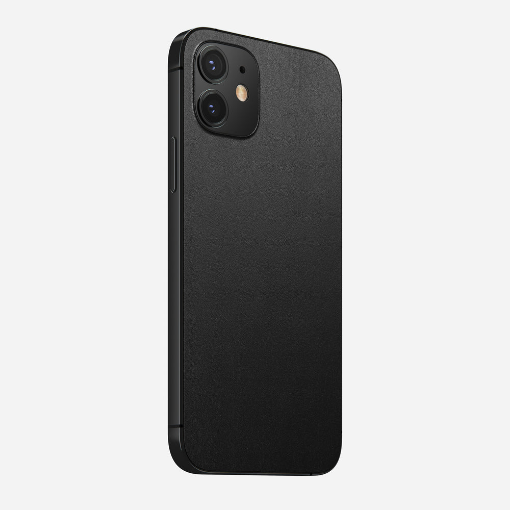 Leather iPhone Skin - iPhone 12 - Black | Horween® | NOMAD® - Image 6