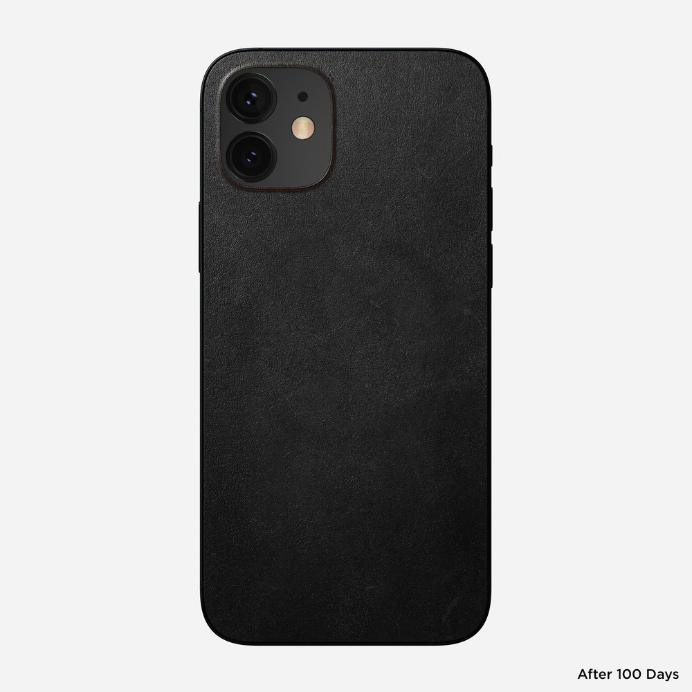 Leather iPhone Skin - iPhone 12 - Black | Horween® | NOMAD® - Image 7