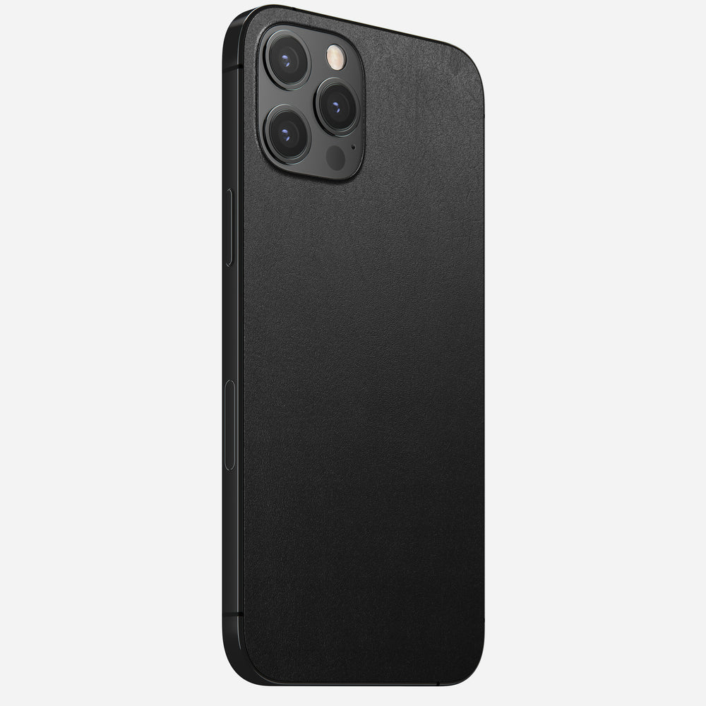 Leather iPhone Skin - iPhone 12 Pro Max | Black - Horween® | NOMAD® - Image 6