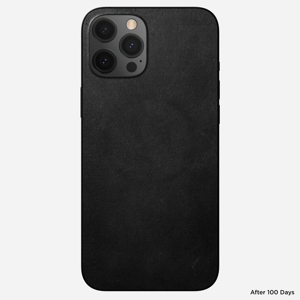 Leather iPhone Skin - iPhone 12 Pro Max | Black - Horween® | NOMAD® - Image 7
