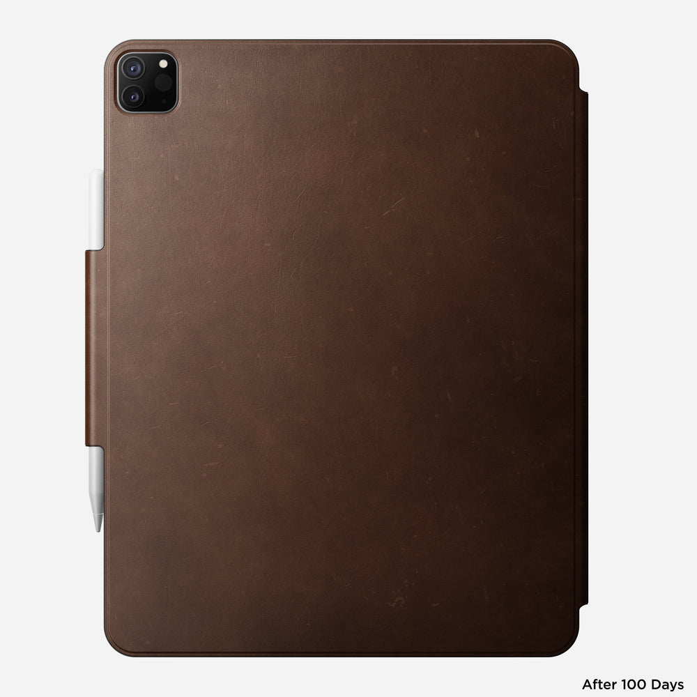 Brown Leather Folio for iPad Pro 12.9 | Magnetic | NOMAD® - Image 9