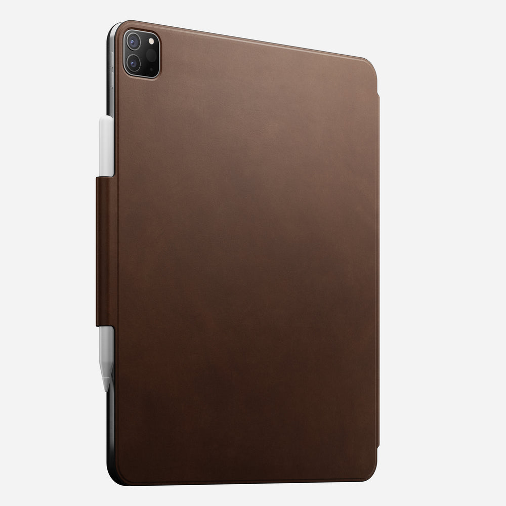 Brown Leather Folio for iPad Pro 12.9 | Magnetic | NOMAD® - Image 4