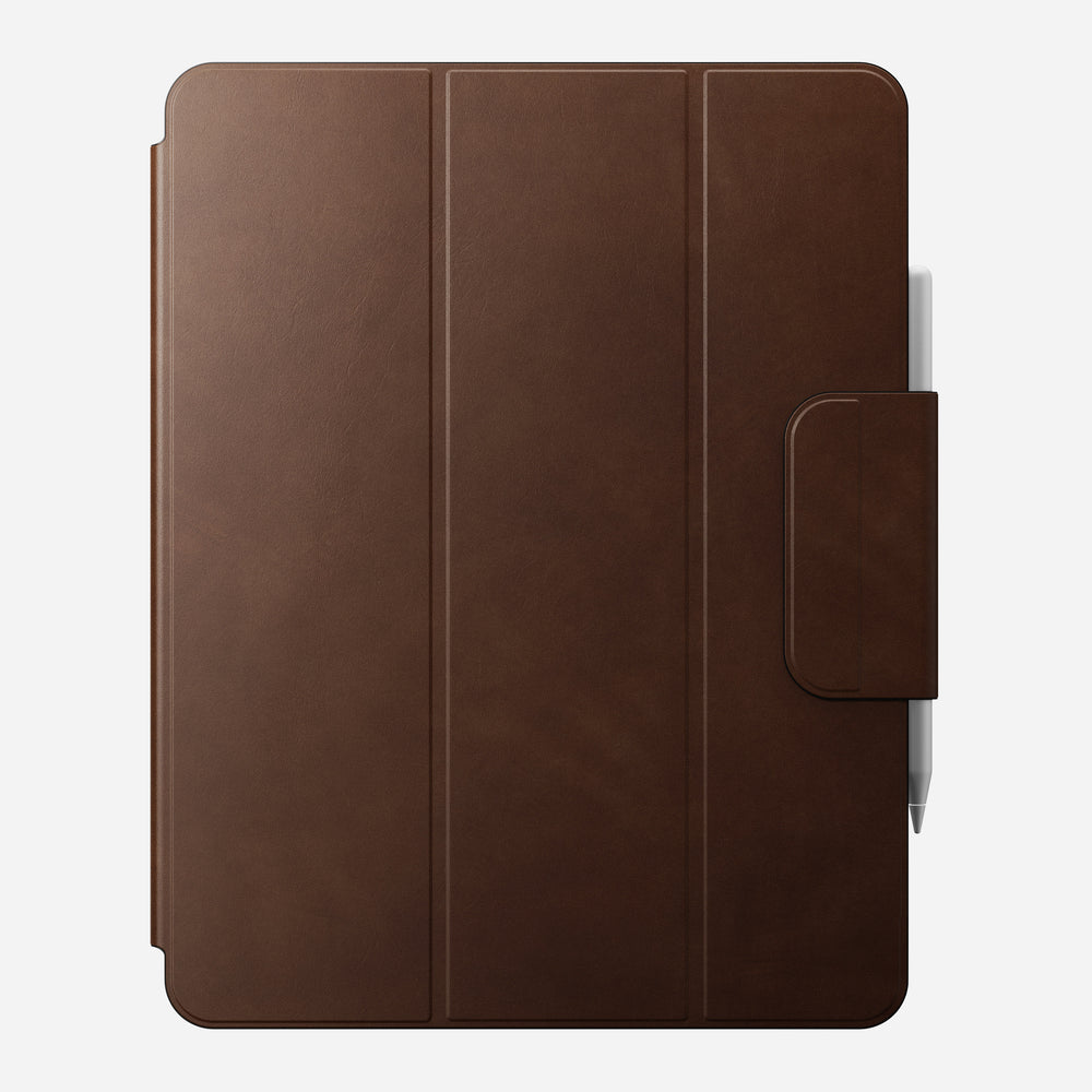 Brown Leather Folio for iPad Pro 12.9 | Magnetic | NOMAD® - Image 3