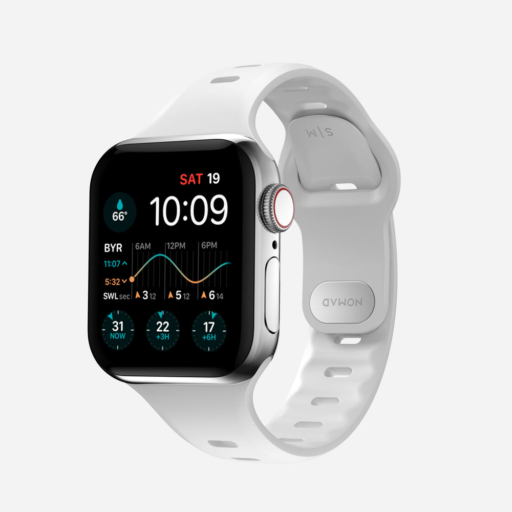 Sport Slim Band - 41mm/42mm | White | NOMAD®
