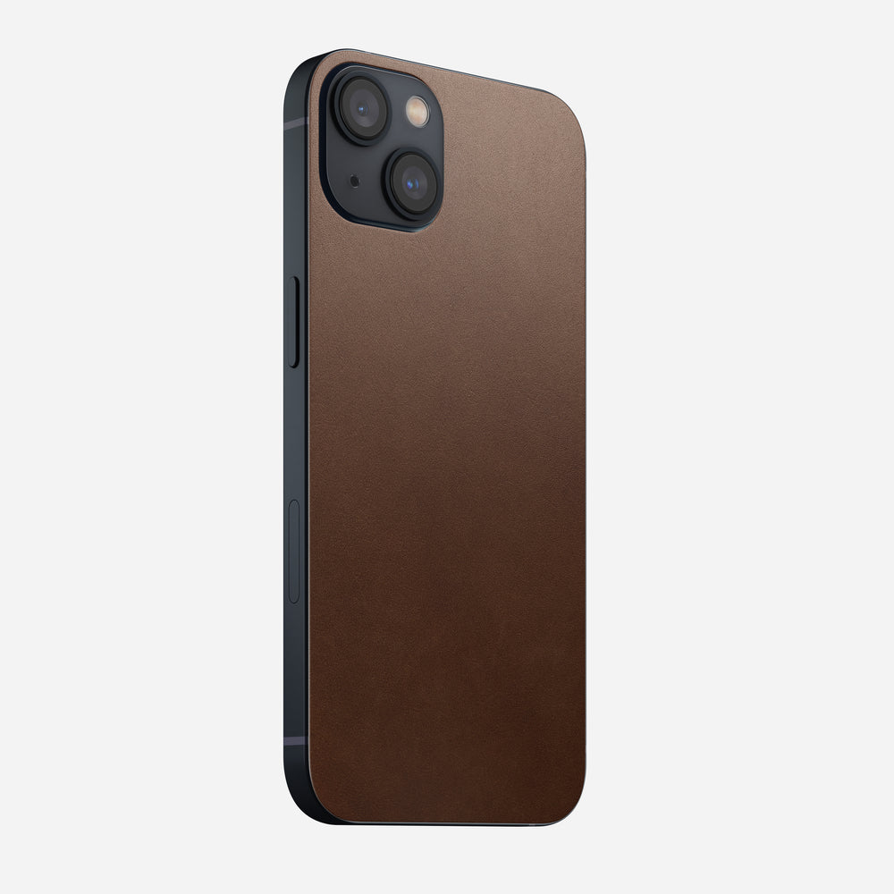 Leather iPhone Skin - iPhone 13 - Rustic Brown | Horween® | NOMAD® - Image 6
