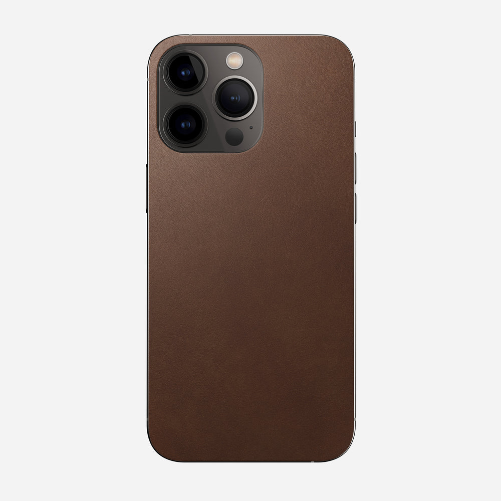 Leather iPhone Skin - iPhone 13 Pro - Black | Horween® | NOMAD® - Image 2