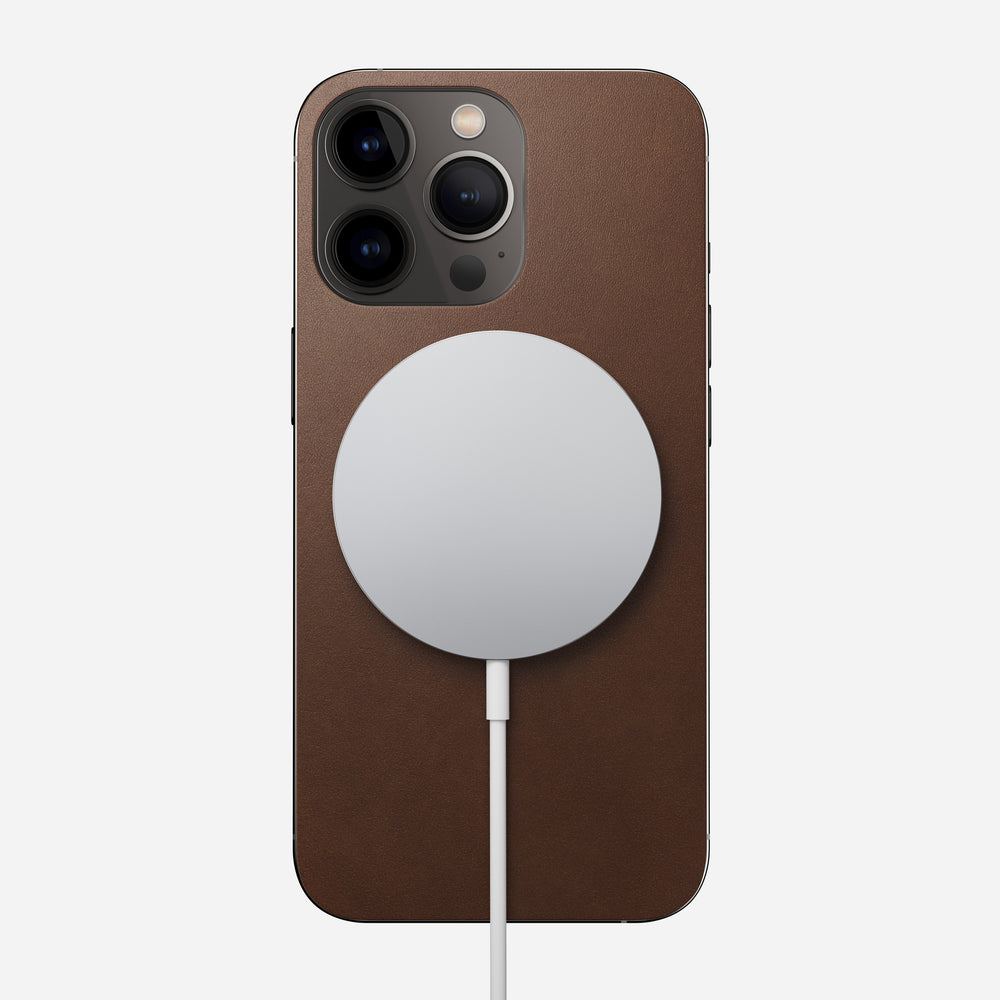 Leather iPhone Skin - iPhone 13 Pro - Black | Horween® | NOMAD® - Image 3