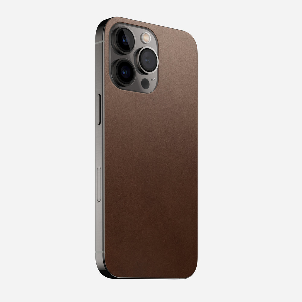Leather iPhone Skin - iPhone 13 Pro - Black | Horween® | NOMAD® - Image 6