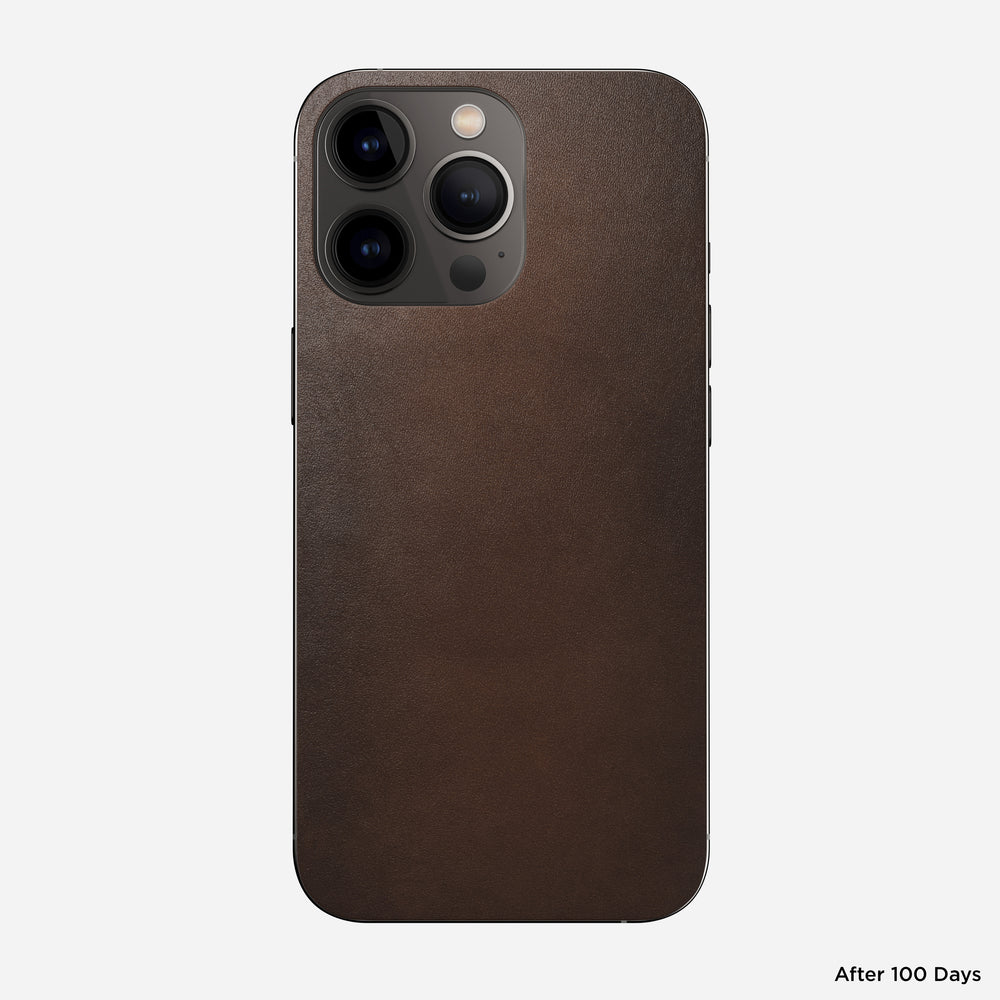 Leather iPhone Skin - iPhone 13 Pro - Black | Horween® | NOMAD® - Image 7