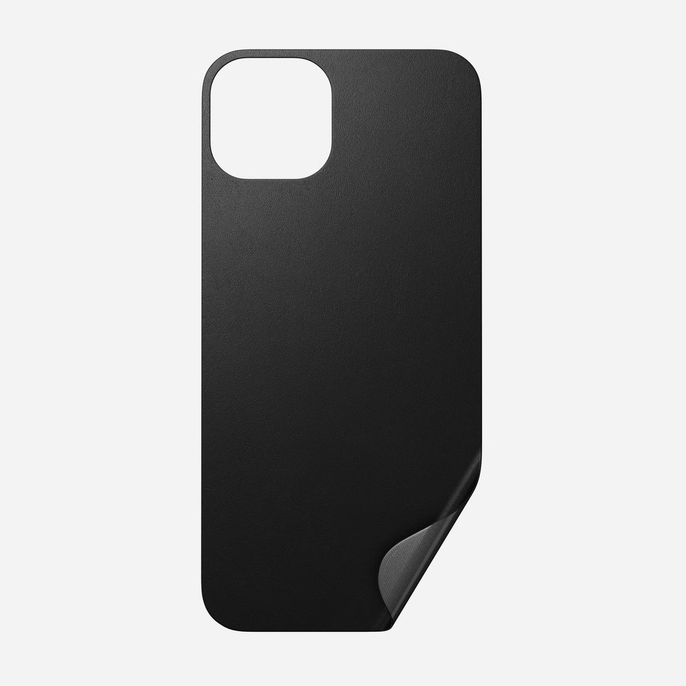 Leather iPhone Skin - iPhone 13 - Black | Horween® | NOMAD®