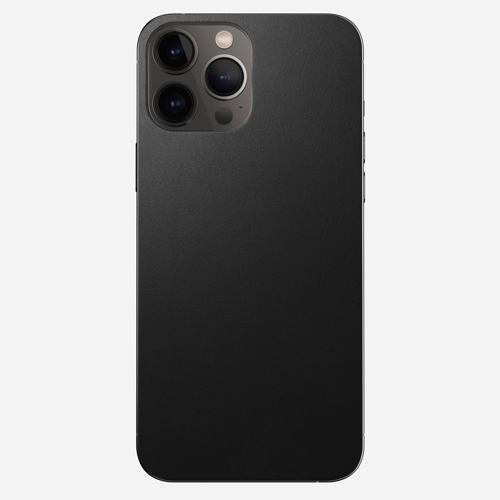 Leather iPhone Skin - iPhone 13 Pro Max - Black | Horween® | NOMAD® - Image 2