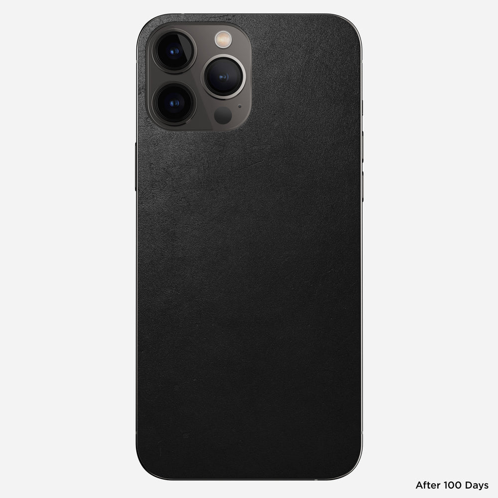Leather iPhone Skin - iPhone 13 Pro Max - Black | Horween® | NOMAD® - Image 7