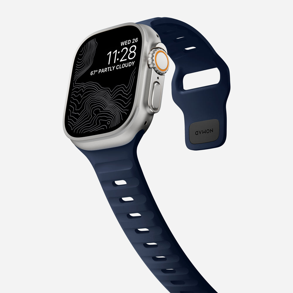 Sport Band - 46mm/49mm | Atlantic Blue | NOMAD® - Image 8