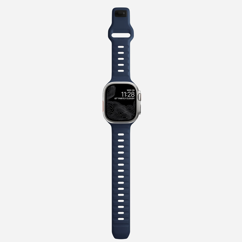 Sport Band - 46mm/49mm | Atlantic Blue | NOMAD® - Image 6