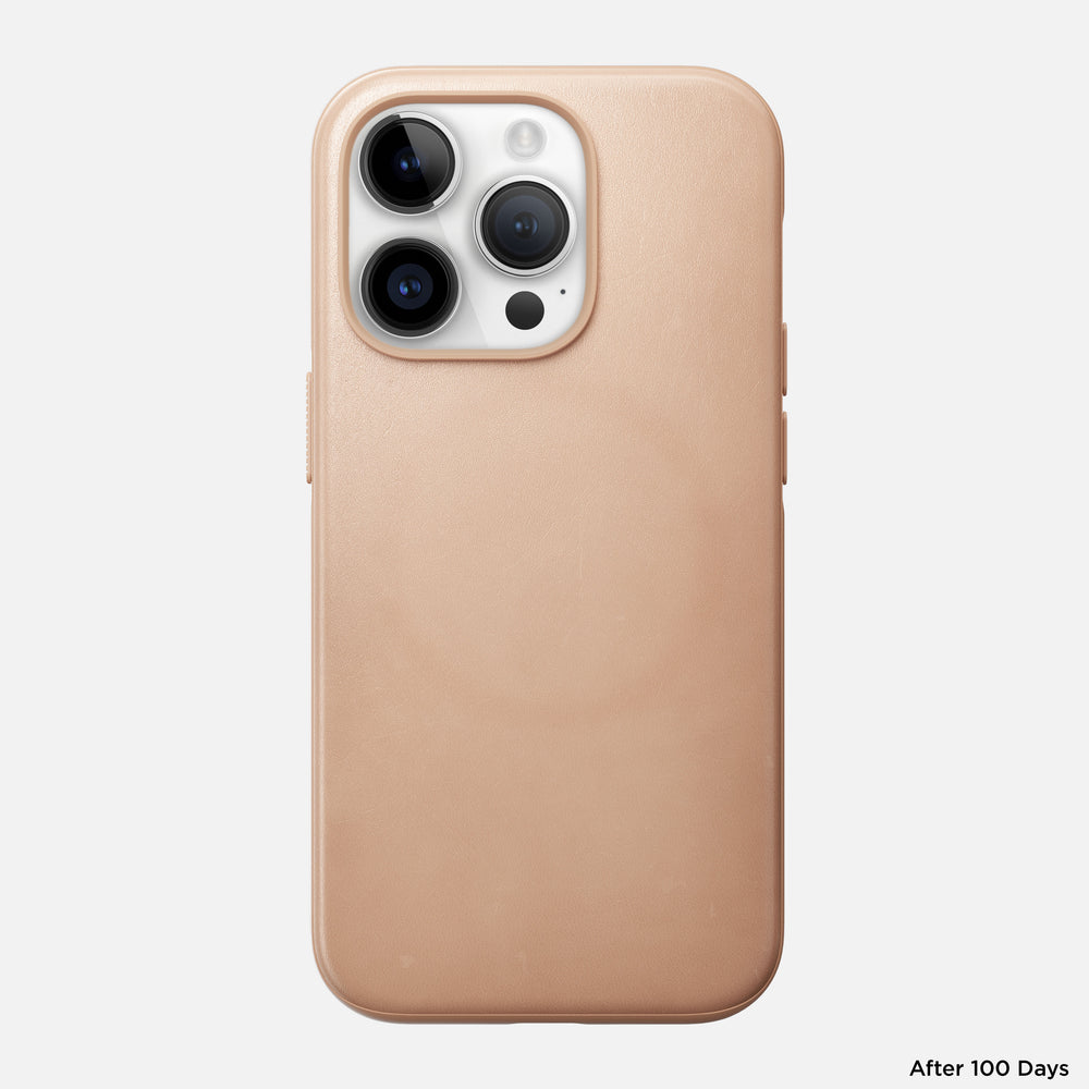 Modern Leather Case - iPhone 14 Pro | Natural | Nomad Leather | NOMAD® - Image 3