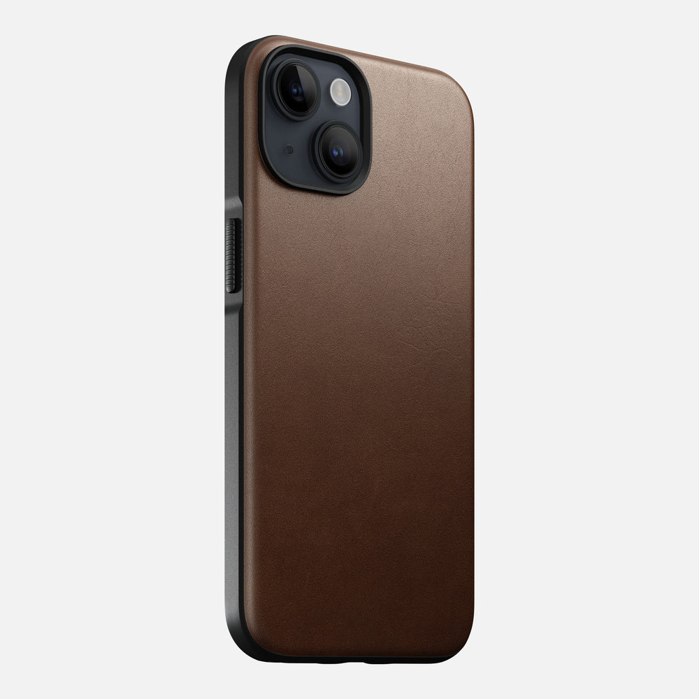 Modern Leather Case - iPhone 14 | Brown | Nomad Leather | NOMAD® - Image 4