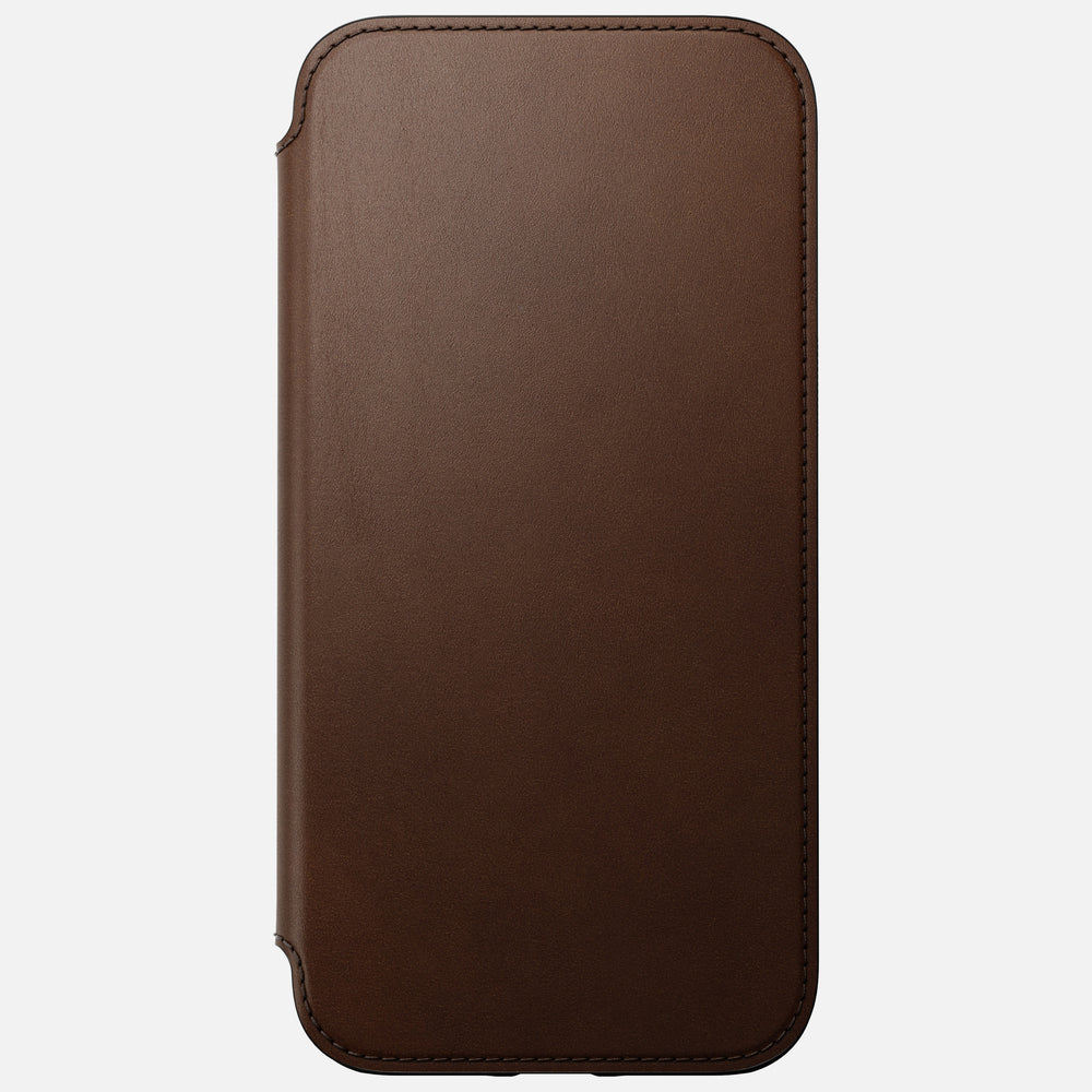 Modern Leather Folio - iPhone 14 Pro Max | Rustic Brown | Nomad Leather | NOMAD® - Image 6