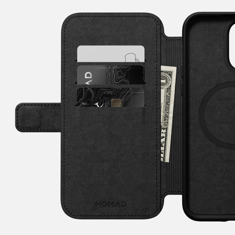 Modern Leather Folio - iPhone 14 Pro Max | Rustic Brown | Nomad Leather | NOMAD® - Image 8