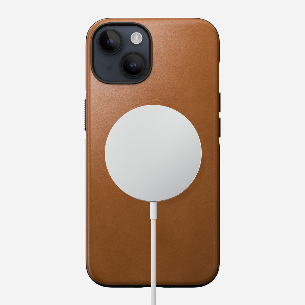 Modern Leather Case - iPhone 14 | English Tan | Nomad Leather | NOMAD® - Image 2