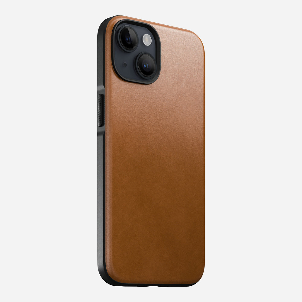 Modern Leather Case - iPhone 14 | English Tan | Nomad Leather | NOMAD® - Image 4