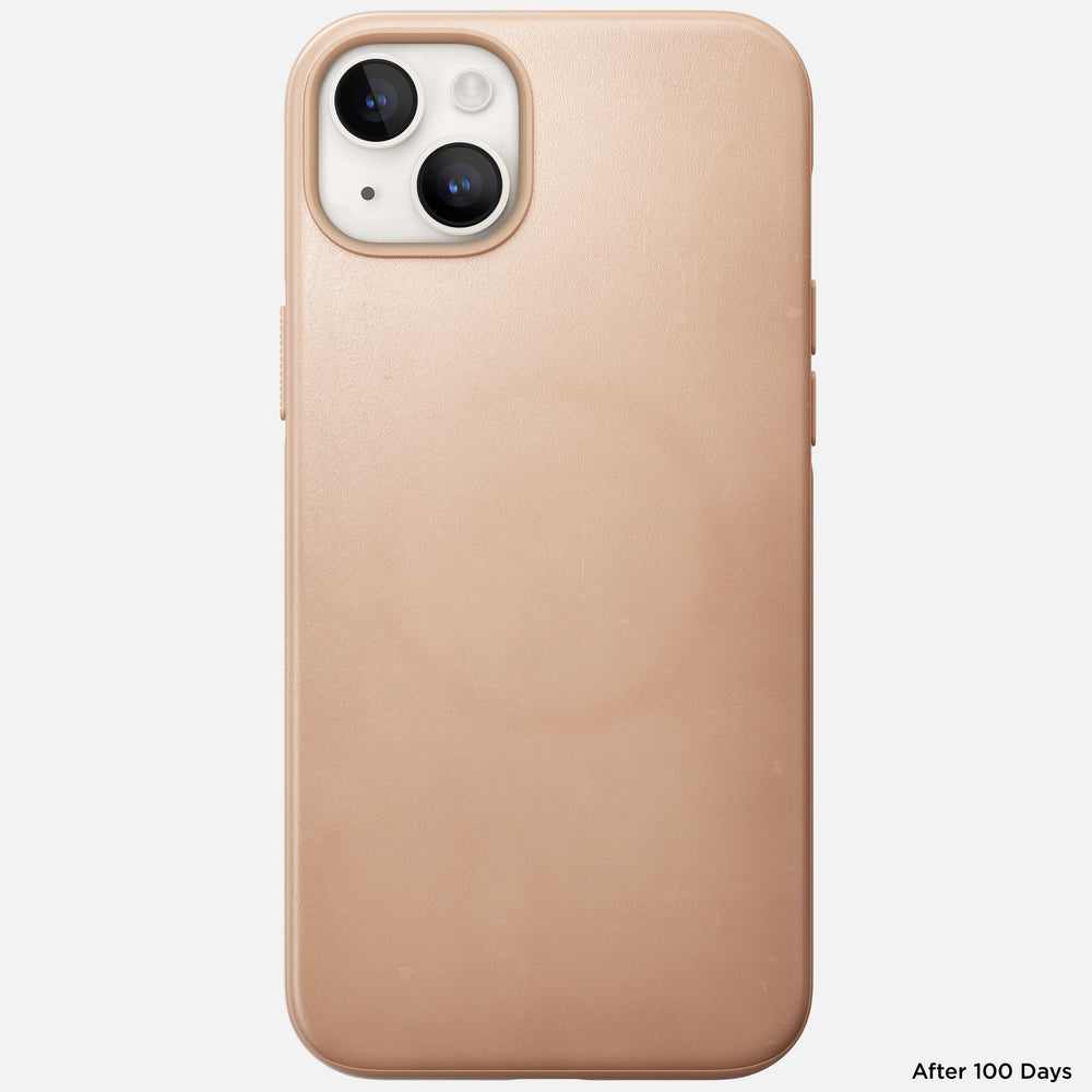 Modern Leather Case - iPhone 14 Plus | Natural | Nomad Leather | NOMAD® - Image 3