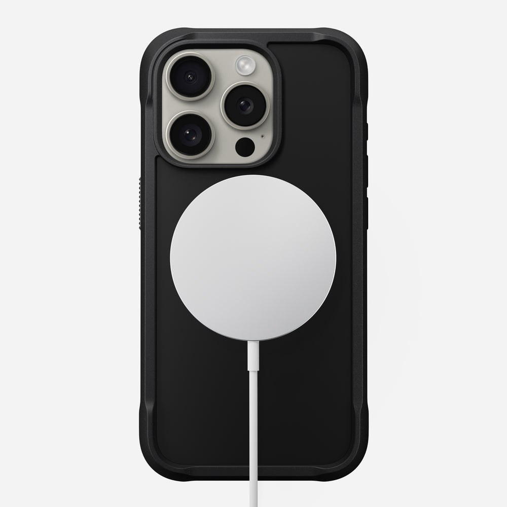 NOMAD® Rugged Case for iPhone 15 Pro - Peak Design Collab | Black - Image 2