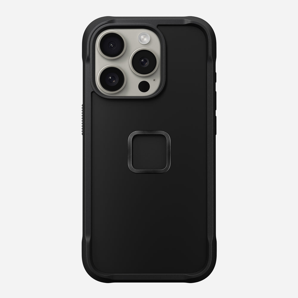 NOMAD® Rugged Case for iPhone 15 Pro - Peak Design Collab | Black - Image 3