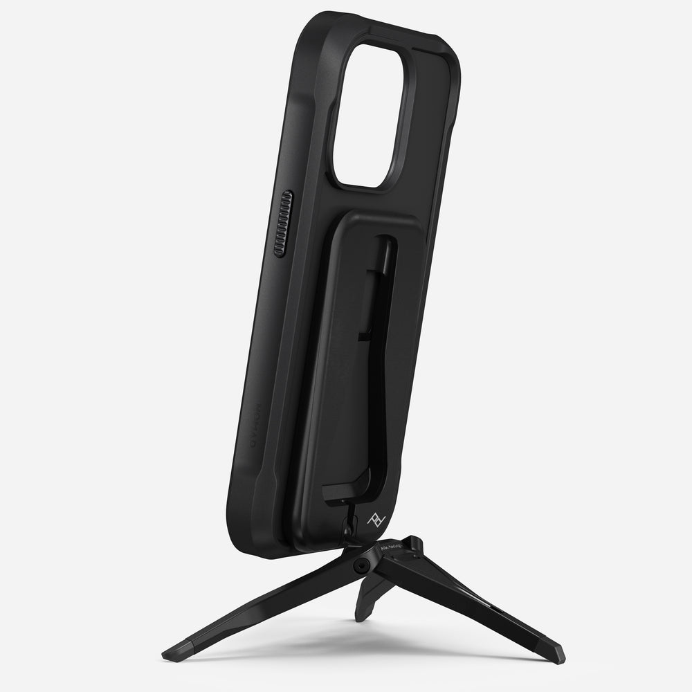 NOMAD® Rugged Case for iPhone 15 Pro - Peak Design Collab | Black - Image 7