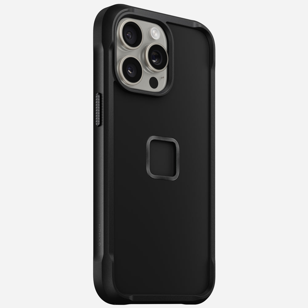Rugged Case for iPhone 15 Pro Max - Peak Design Collab | Black | NOMAD®