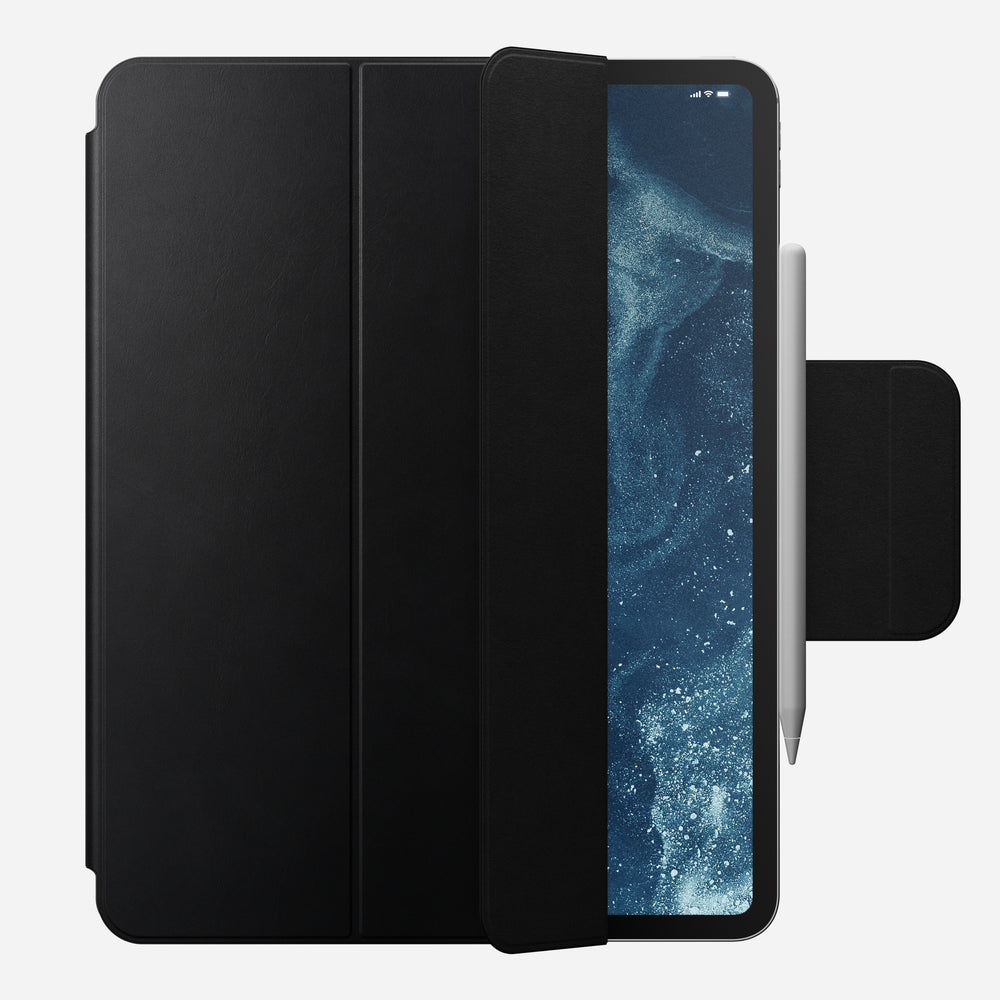 Leather Folio - M4 & M5 iPad 13 inch | Black | Camino Leather | Apple Pencil - Image 2