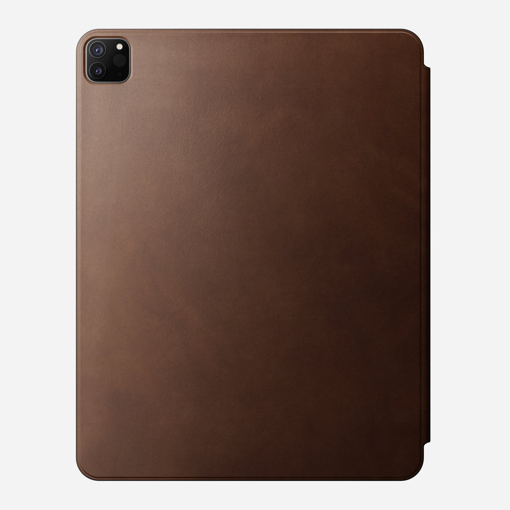 Leather Folio - iPad Pro 12.9 (6th Gen) | Brown | Nomad Leather | Magnetic | NOMAD®