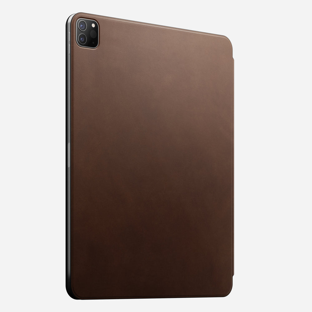 Leather Folio - iPad Pro 12.9 (6th Gen) | Brown | Nomad Leather | Magnetic | NOMAD® - Image 3