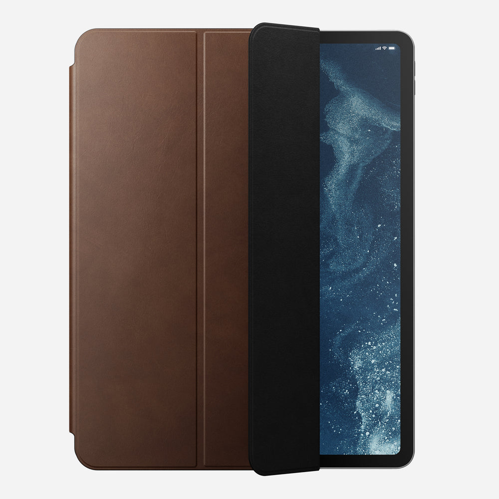 Leather Folio - iPad Pro 12.9 (6th Gen) | Brown | Nomad Leather | Magnetic | NOMAD® - Image 5